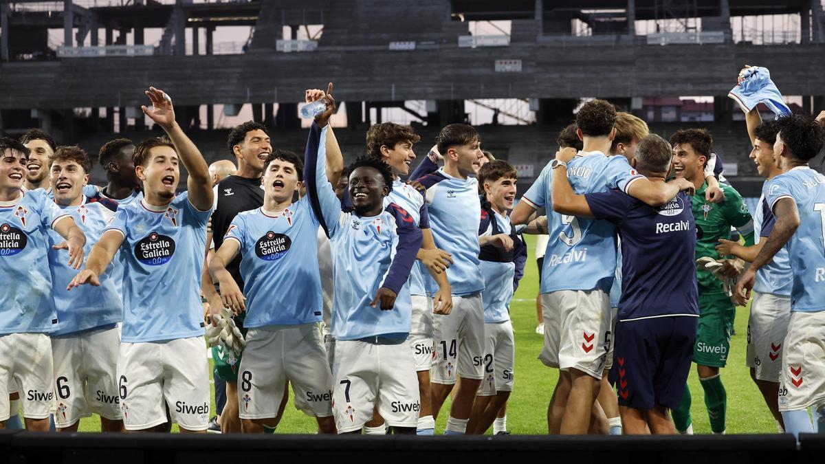 El fútbol de Segunda vuelve a Balaídos: Celta Fortuna-Andorra, en imágenes