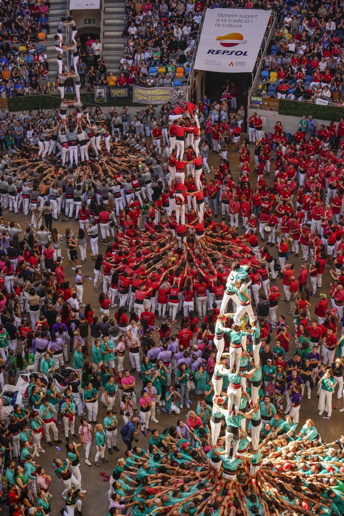 El Concurs de Castells de Tarragona, en imatges