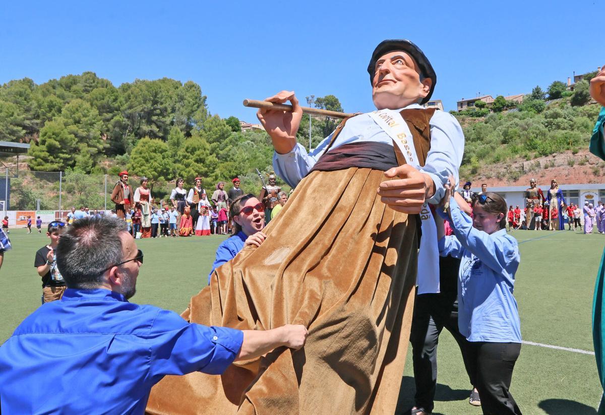 Les millors imatges de la 26a Trobada Gegantera Bages-Berguedà