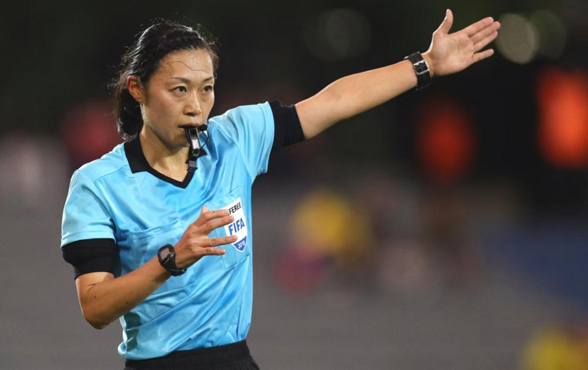 Yoshimi Yamashita, durante un encuentro de la Copa de Asia.