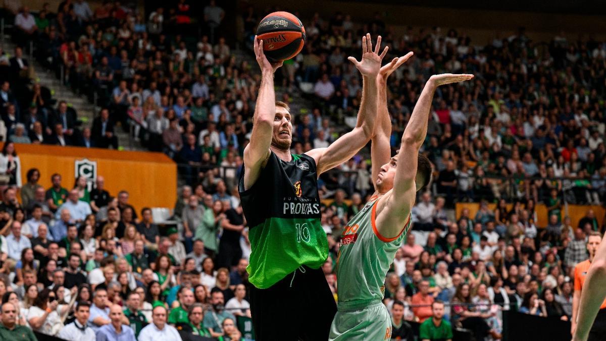 Brodziansky fue el gran protagonista del Joventut en el primer cuarto