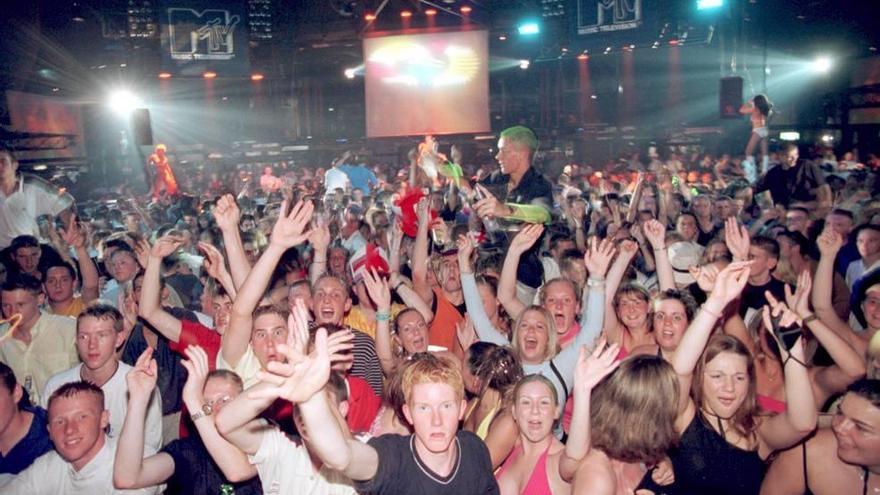 Imagen de una fiesta organizada por la cadena MTV en Magaluf hace unos años.