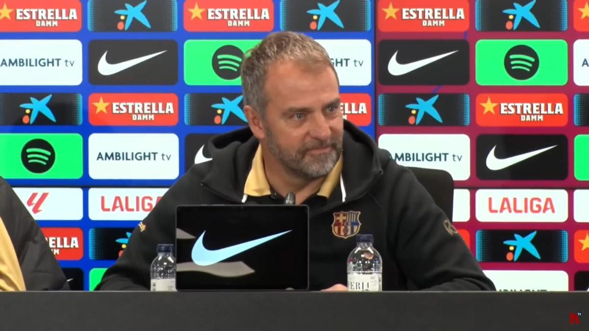 Flick: "Estoy orgulloso de ser del Barça, no somos el Real"