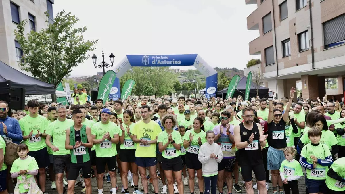 Oviedo se rinde a la marea verde: récord absoluto en la Carrera por la Diversidad Funcional