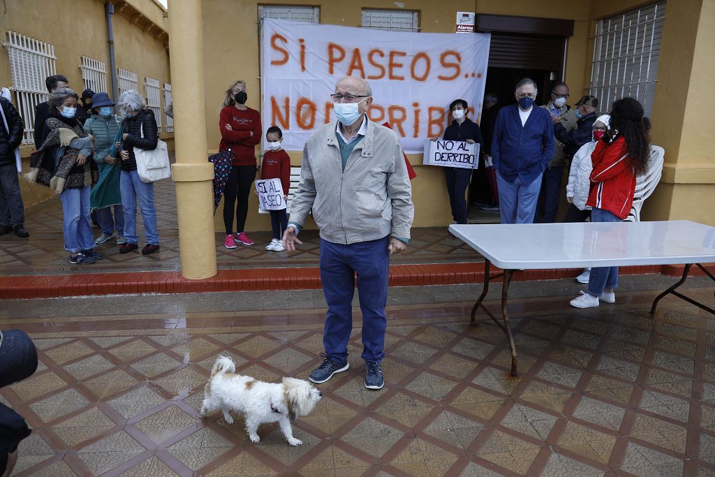 Impiden el desalojo de la vivienda de un jubilado en Cabo de Palos