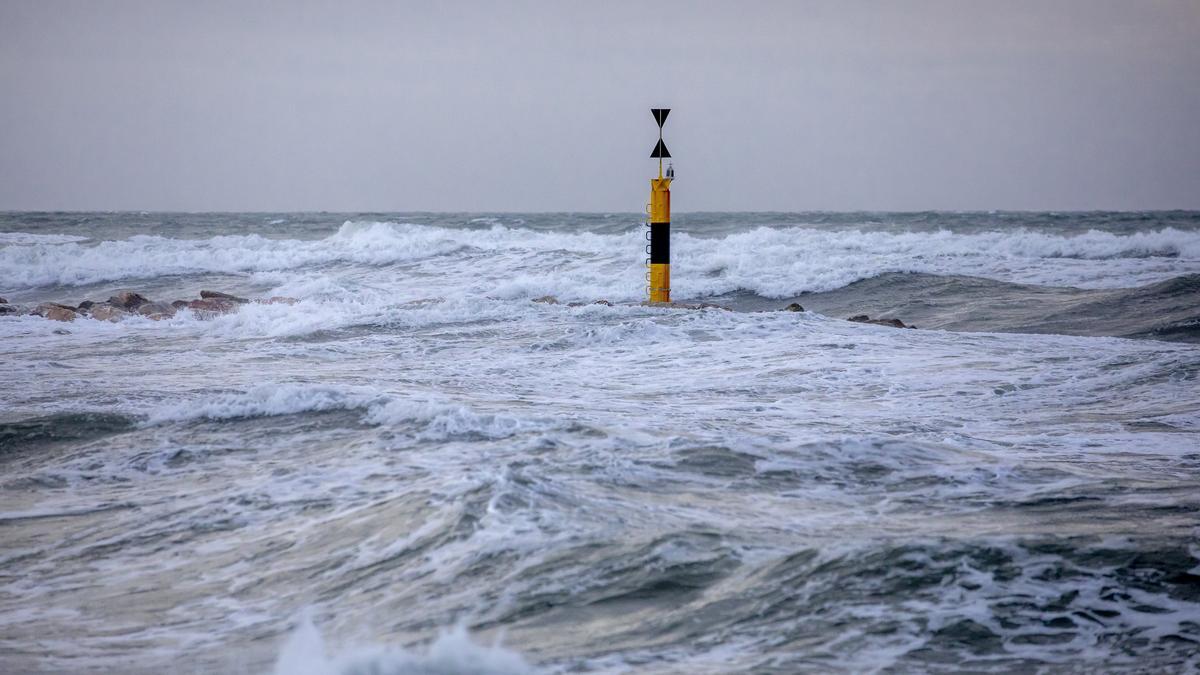 Las fotos de las fuertes rachas de viento asociadas a la borrasca Denise