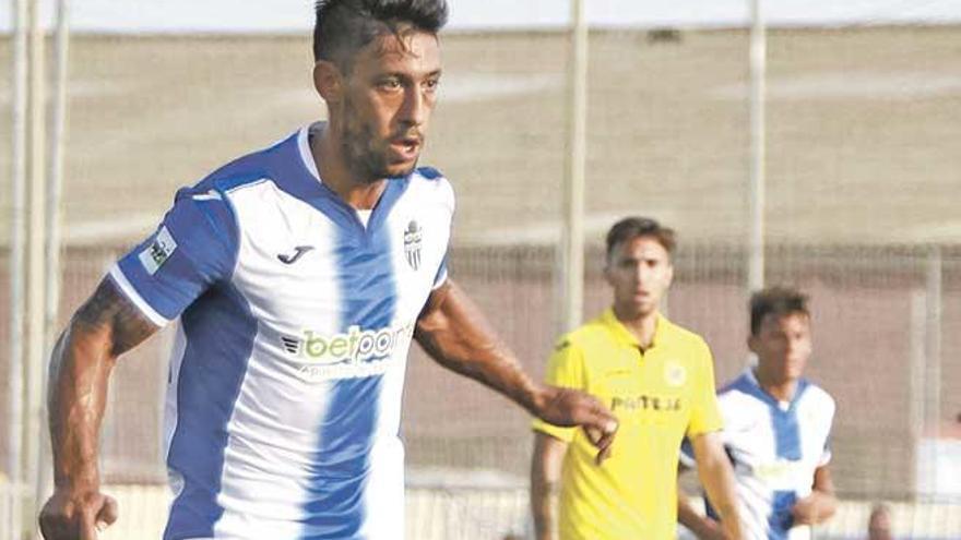 Malik, el sábado en el partido contra el Villarreal B.