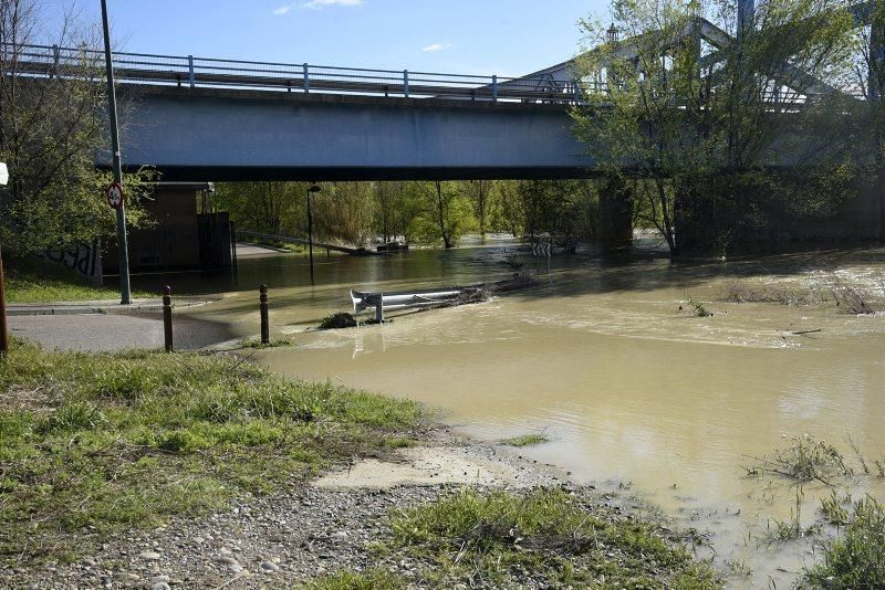 La crecida del Ebro se acerca a Zaragoza