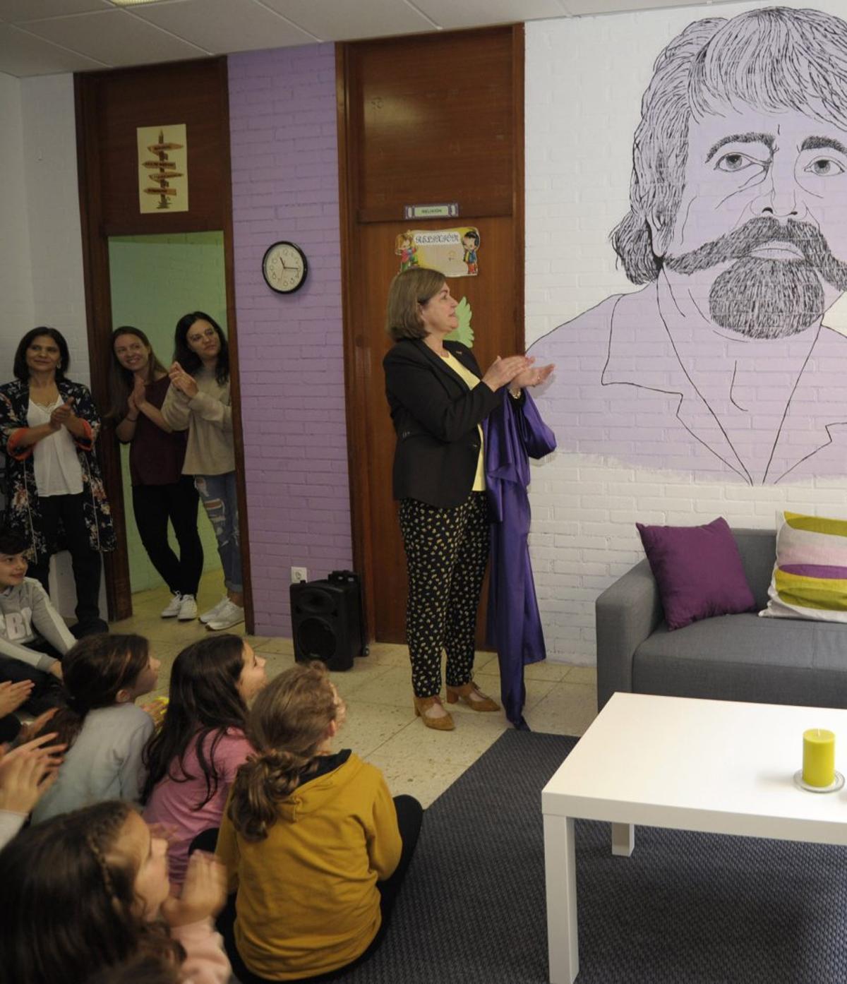 Actividad en el CEIP de Piloño, donde hay una vacante.