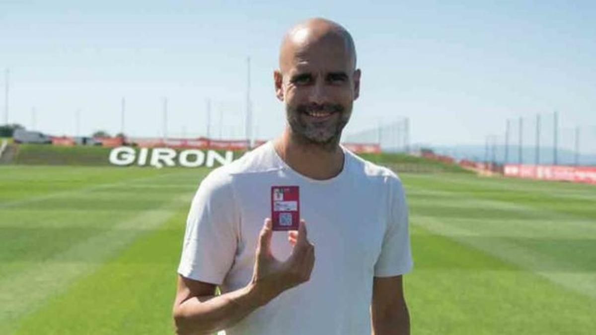 Guardiola, socio del Girona