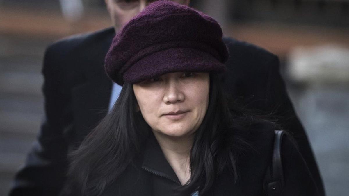 La vicepresidenta de Huawei, Meng Wanzhou.