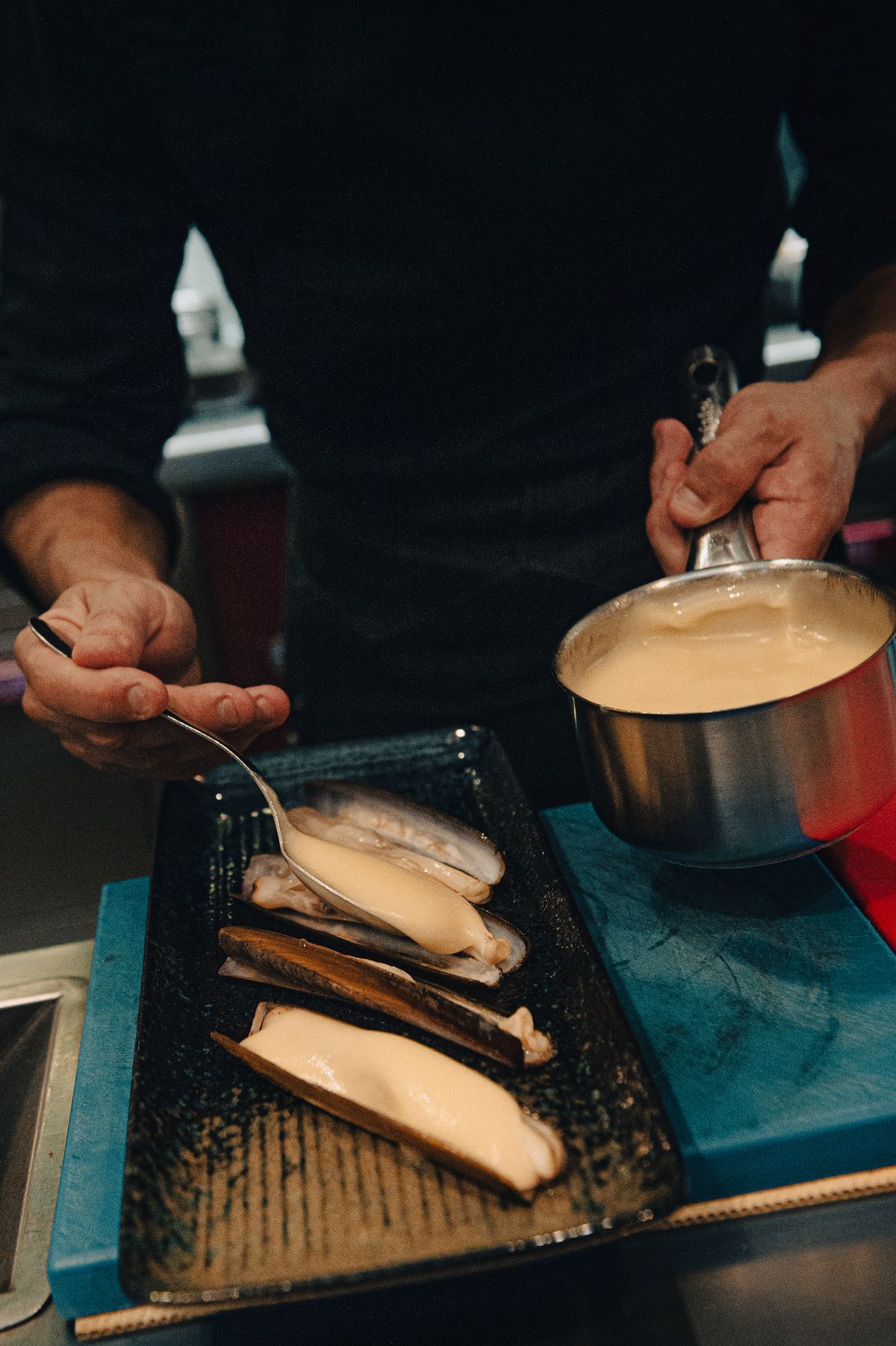 Así es y esto se come en el restaurante Open de Alicante
