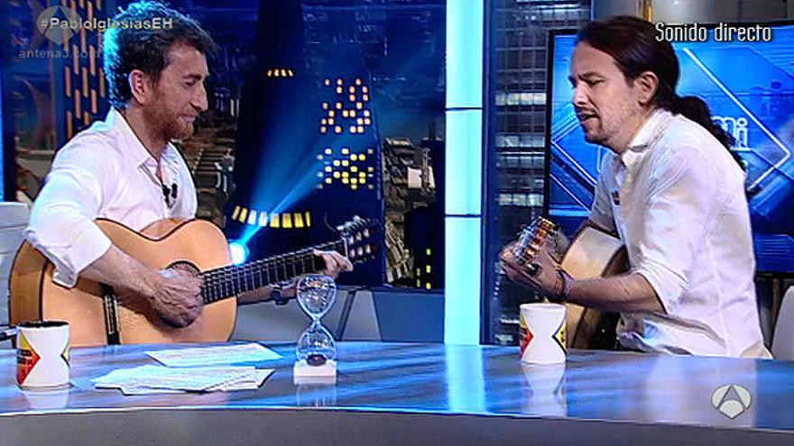 Pablo Iglesias se arranca con una de Krahe en &#039;El Hormiguero&#039;