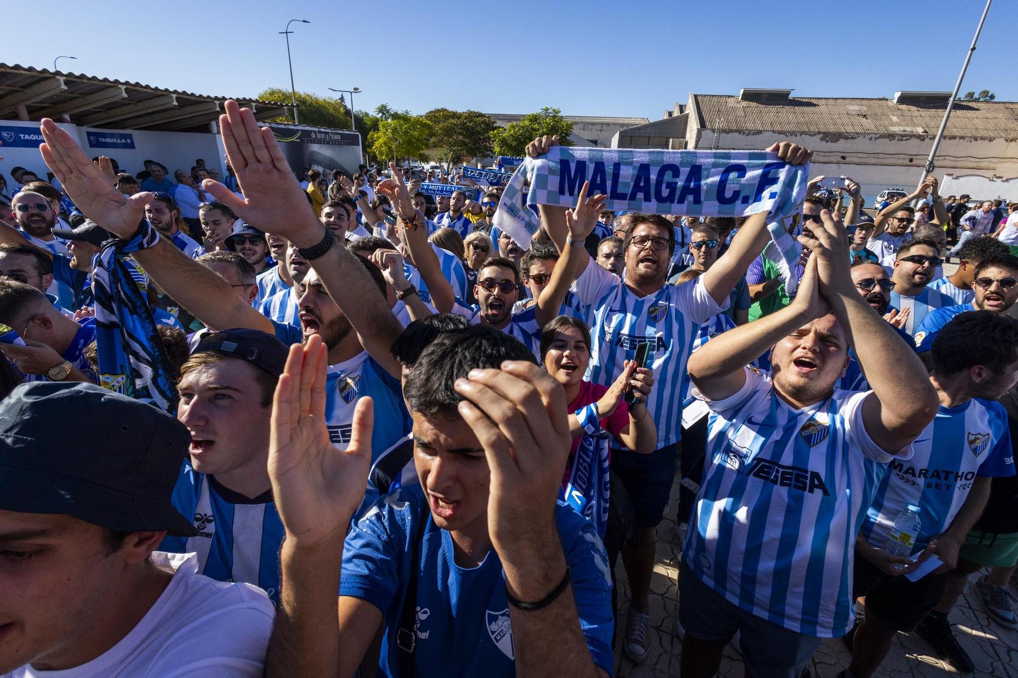 El Deportivo Linares - Málaga CF, en imágenes
