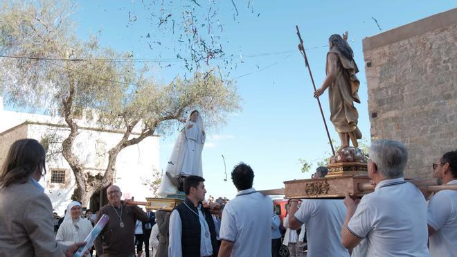 Procesión del Santo Encuentro en la catedral de Ibiza