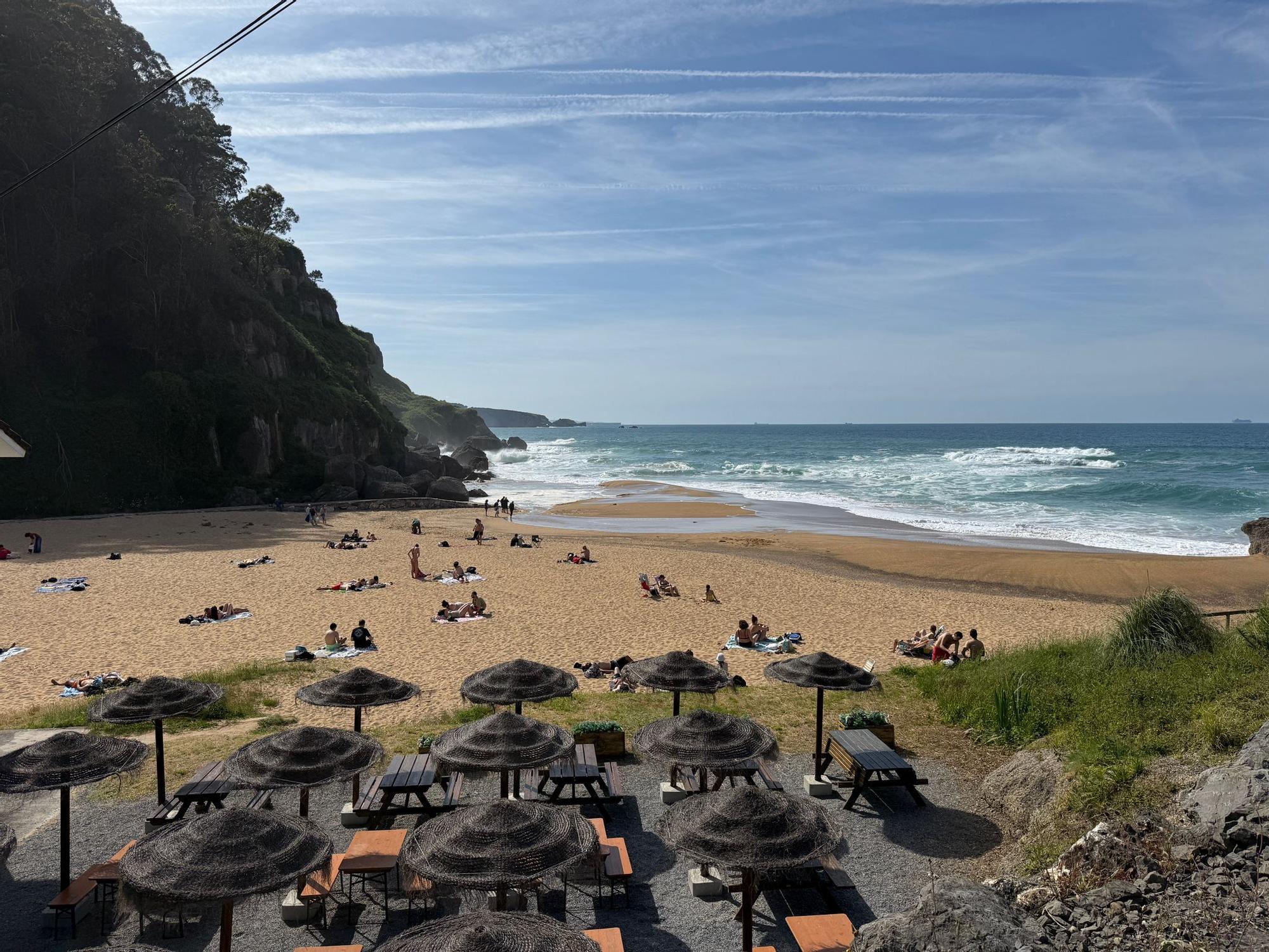 Este es el estado actual de todas las playas de Villaviciosa