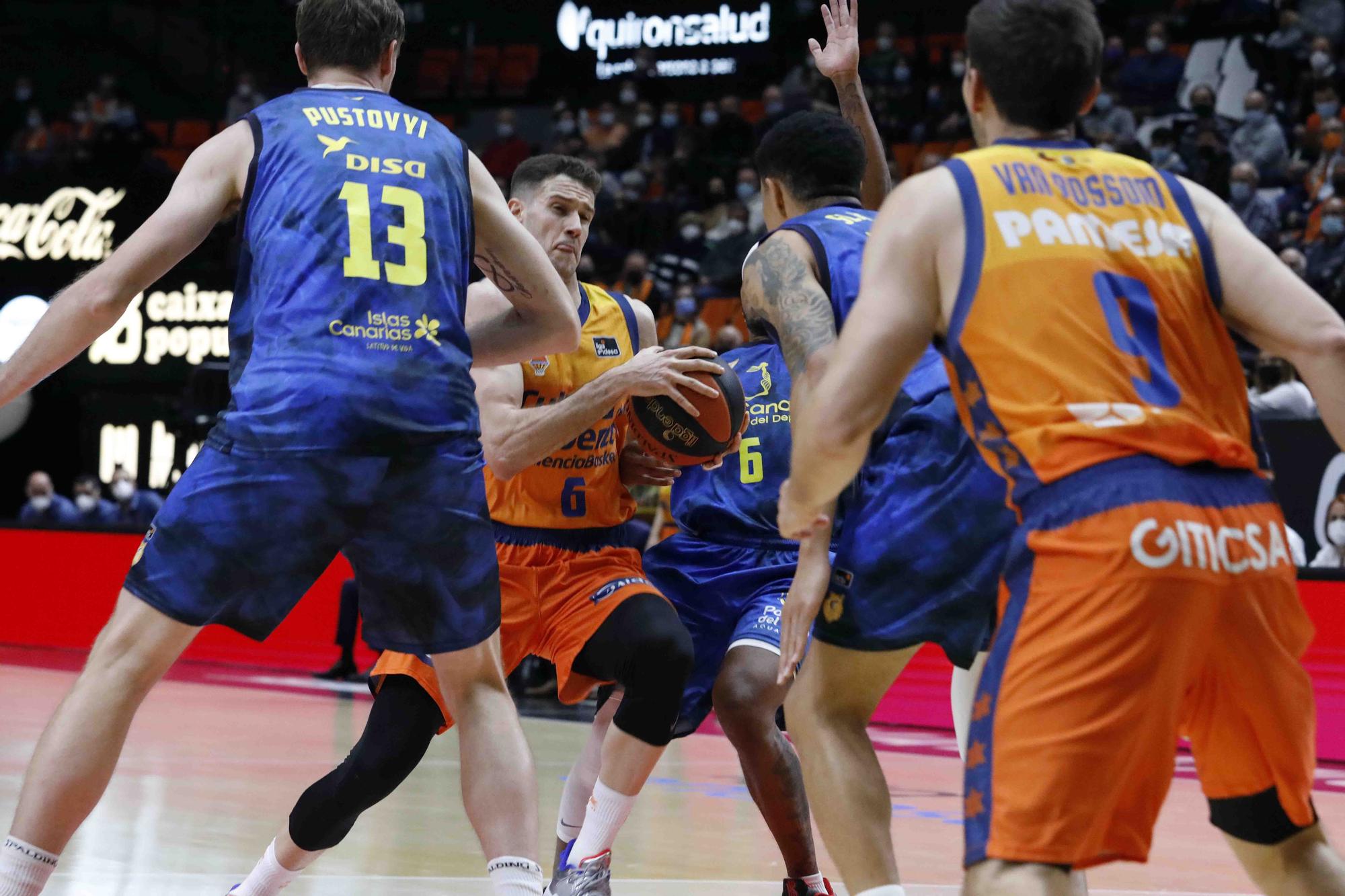 Partido Valencia Basket- Gran Canaria