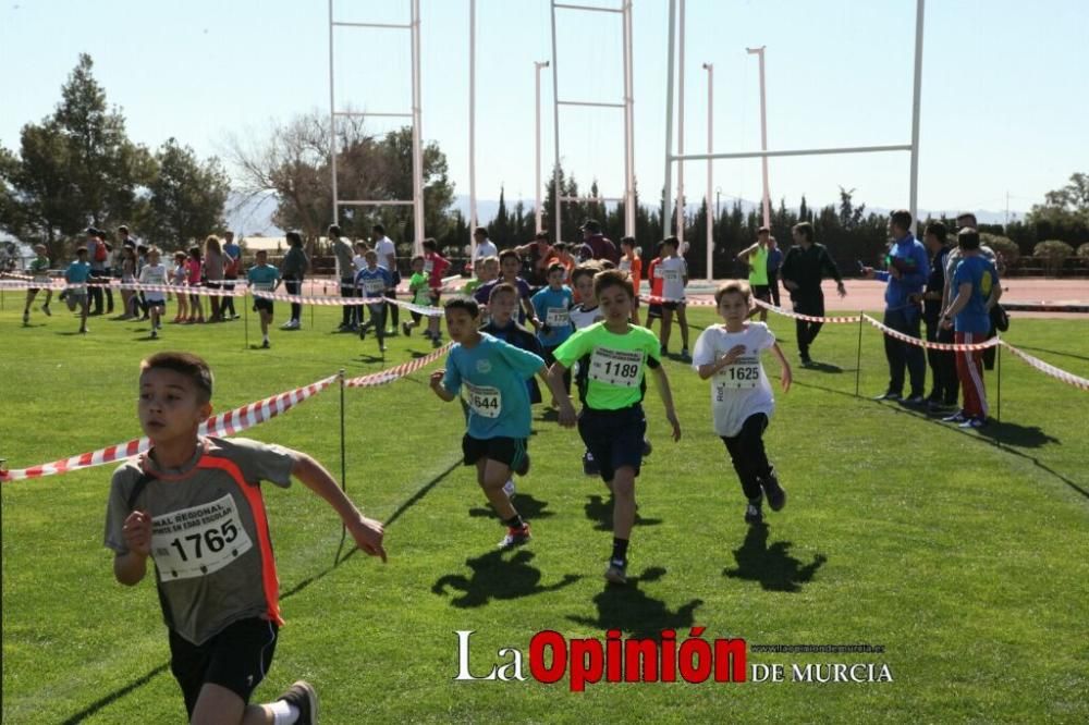 Final Cross Escolar de Lorca: Benjamin masculino