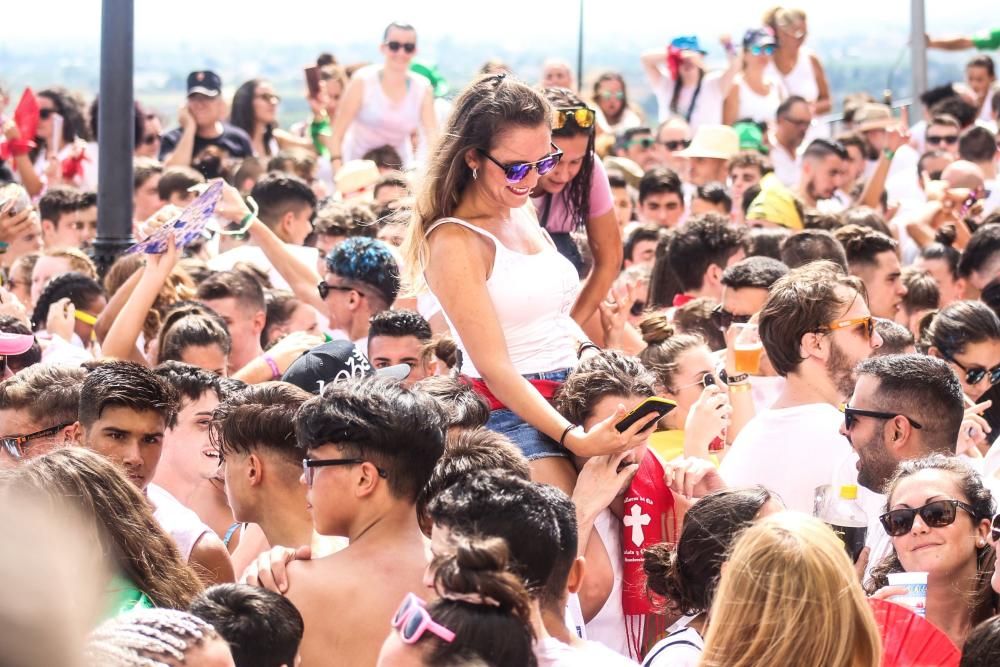 Chupinazo en las fiestas de Callosa de Segura