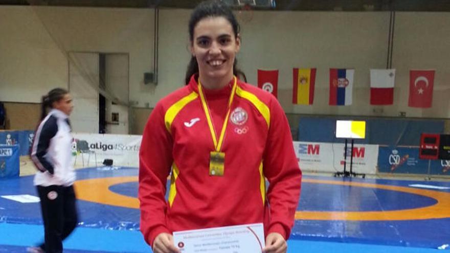 Victoria de Estefanía Ramírez en el Campeonato del Mediterráneo