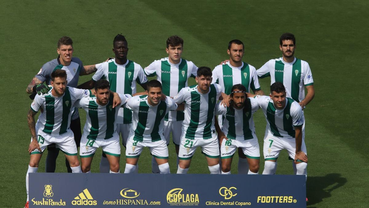 Once titular del Córdoba CF que se enfrentó este domingo al Cádiz B.