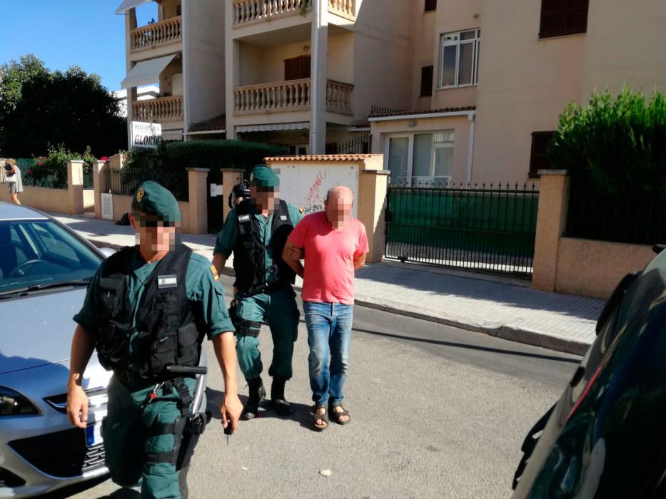 Große Polizeiaktion gegen Einbrecherbande auf Mallorca