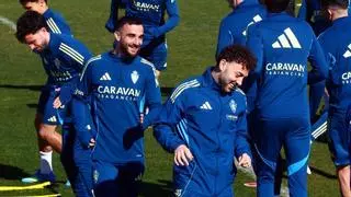 Muy buenas noticias en el Real Zaragoza: Rober y Keidi Bare vuelven al grupo y apuntan a estar disponibles ante el Ceuta