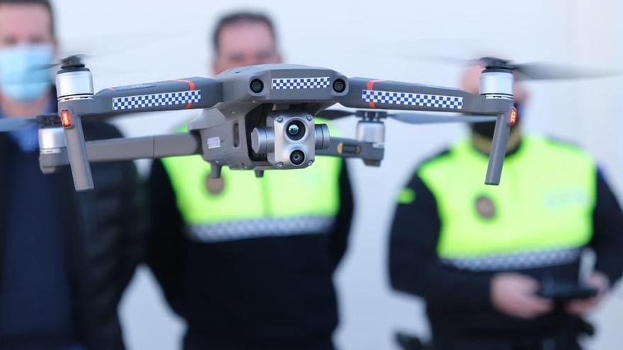 La Policía Local de Elda incorpora un dron para emergencias