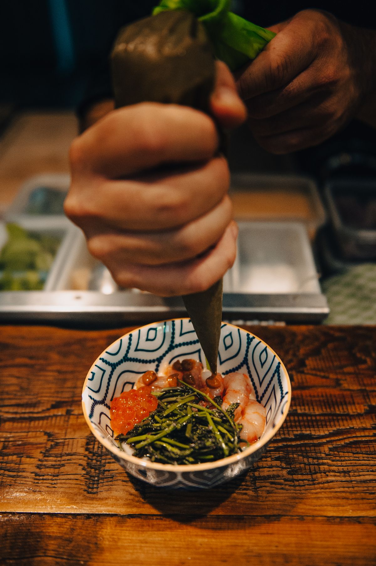 Así es y esto se come en el restaurante Open de Alicante