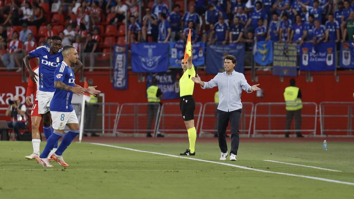 Rubi, en el duelo en Almería