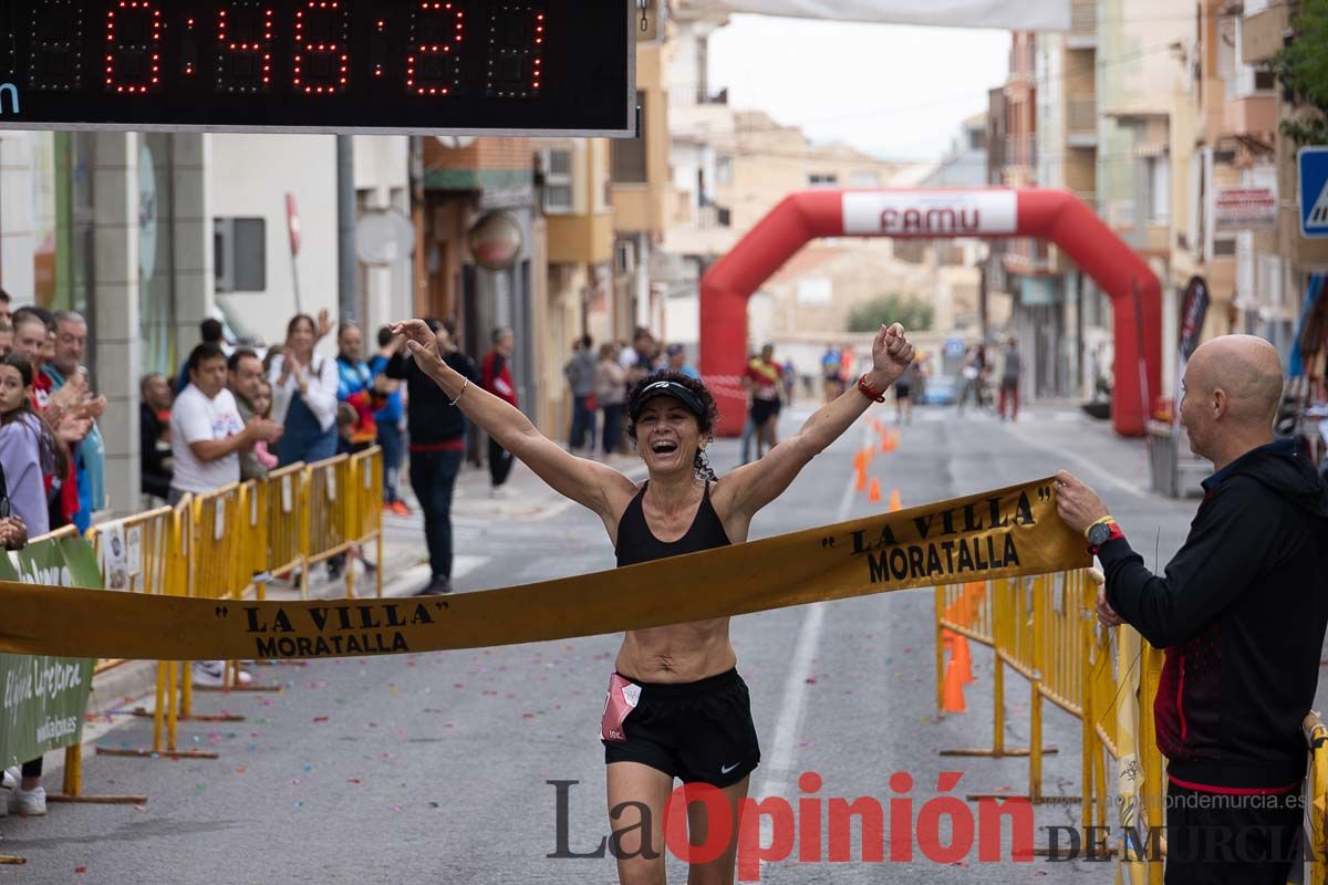 Carrera Popular Urbana y de la Mujer de Moratalla ‘La Villa, premio Marín Giménez (línea de meta)