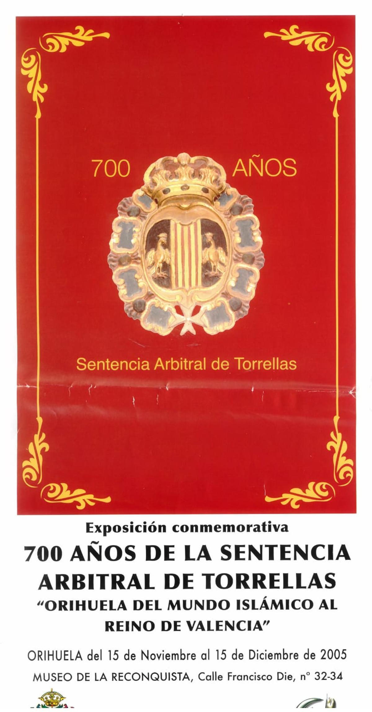 Cartel de la exposición que se celebró en 2005.