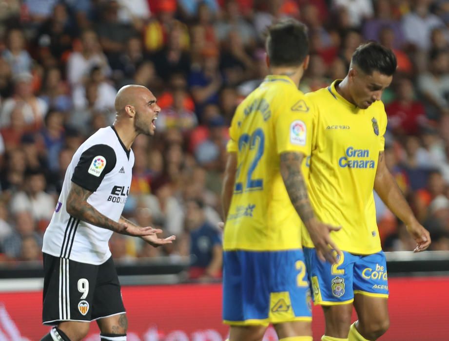 Valencia - Las Palmas, en imágenes