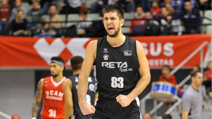 Bouteille, durante un partido de Liga Endesa