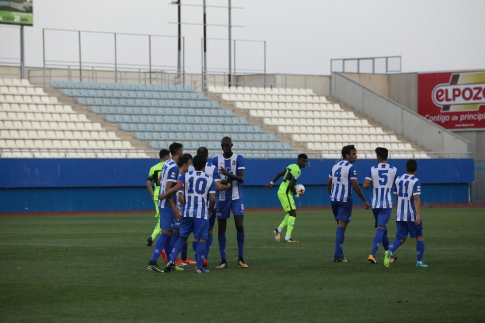 Javi Flores siguió el encuentro y Quique Pina estuvo con Diego García y Jorge Cordero