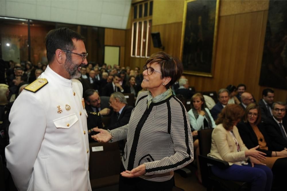 Toma de posesión de Miguel Ángel Larrosa