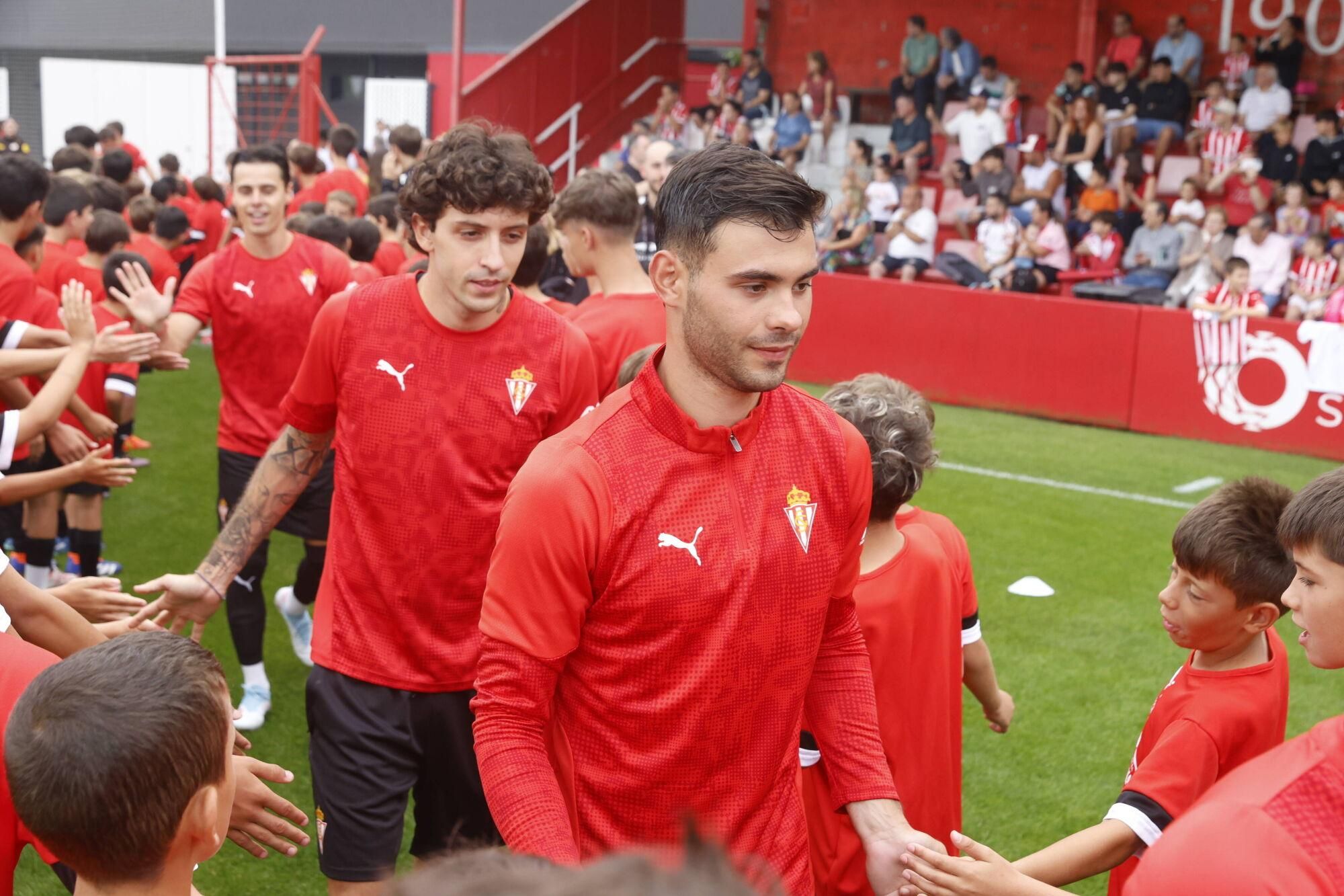 EN IMÁGENES: Primer entrenamiento de Sporting tras el regreso de las vacaciones