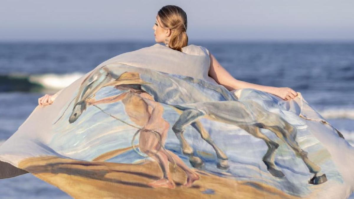 Cartel anunciador del desfile que une arte, moda y cine en L' Alfàs.