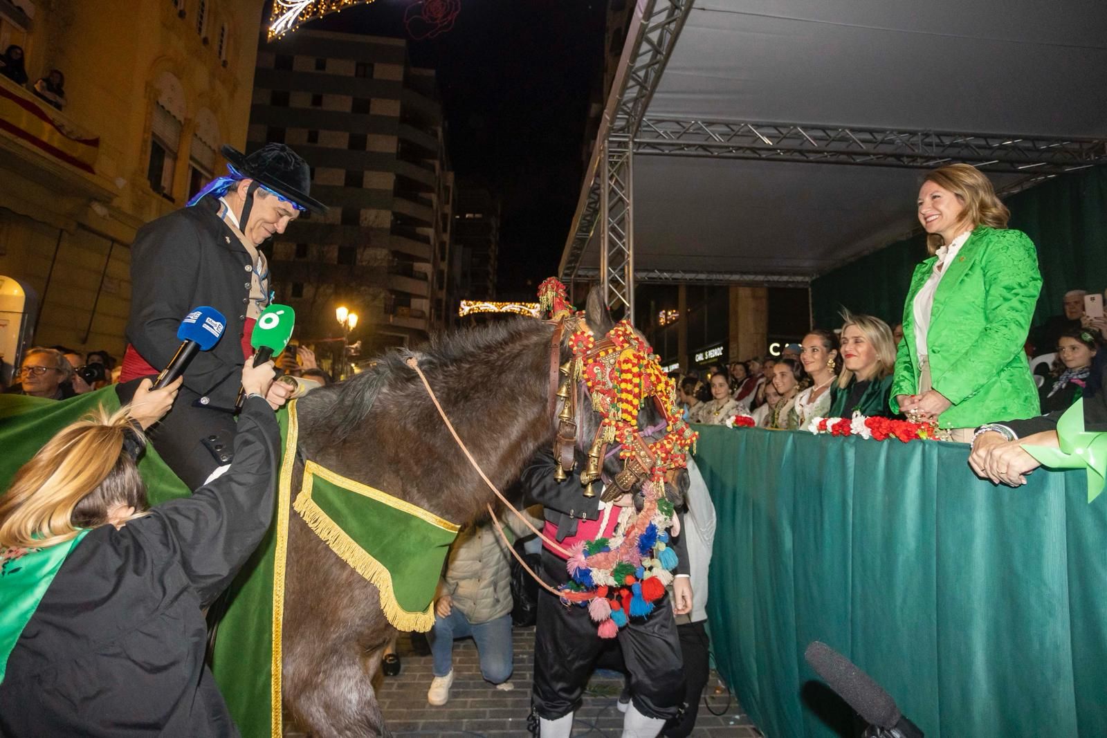 Begoña Carrasco, este sábado en el Pregó.