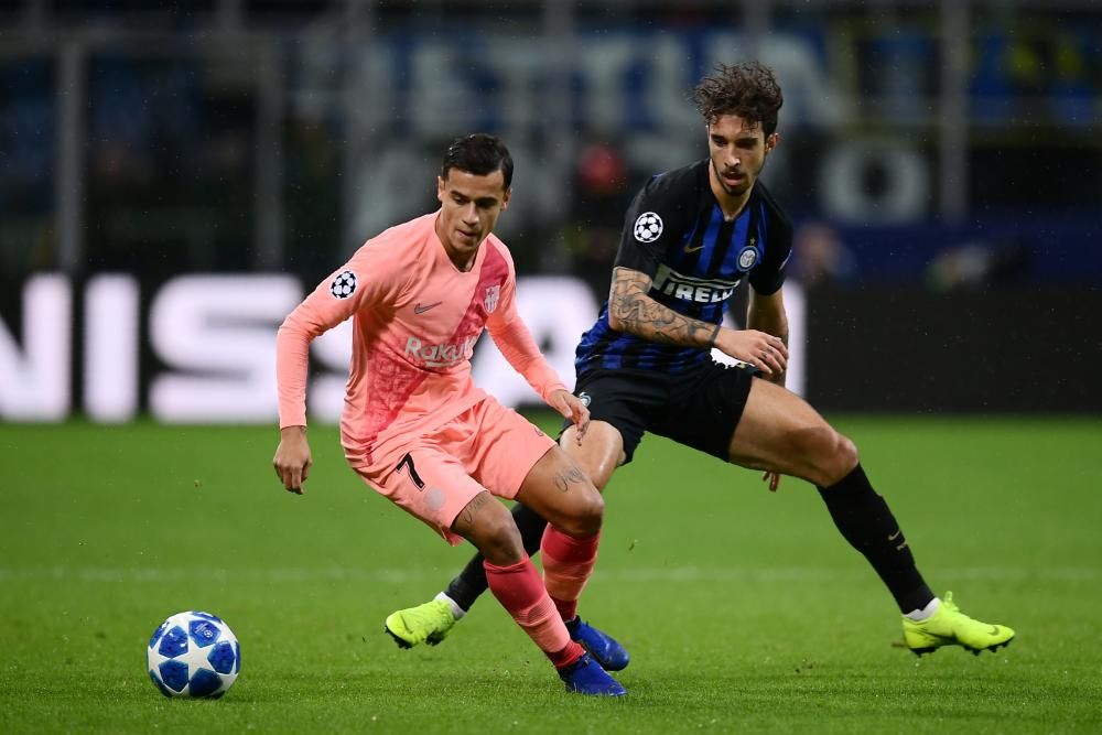 Las fotos del Inter de Milán - Barcelona