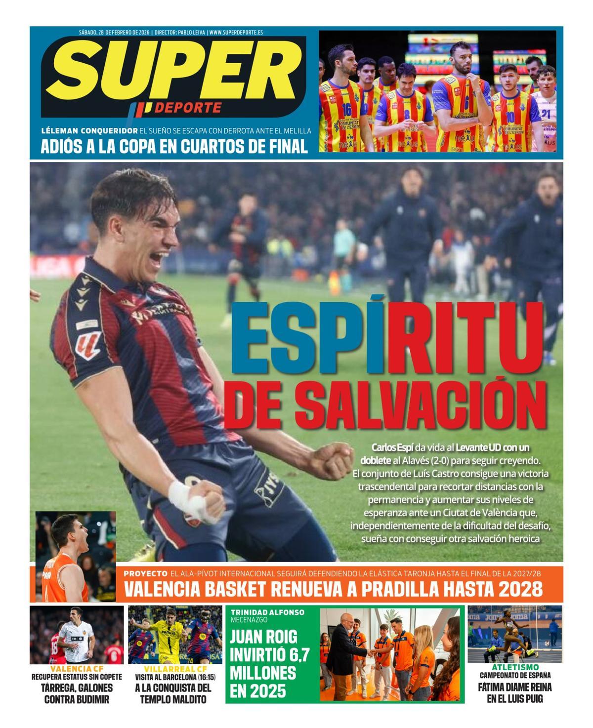 Estas son las portadas de la prensa deportiva de hoy Estas son las portadas de la prensa deportiva de hoy