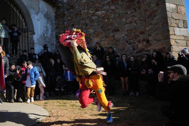 GALERÍA | El Zangarrón de Reyes apuntala la tradición en Montamarta