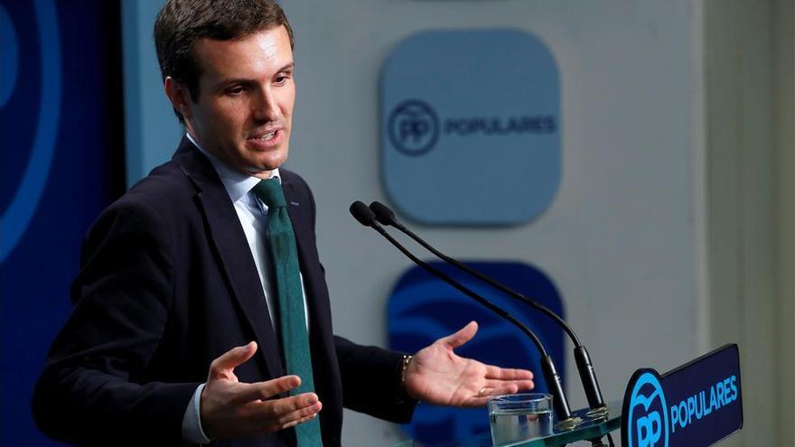 Casado insta a &quot;rechazar el ataque al Estado&quot; iniciado desde Cataluña