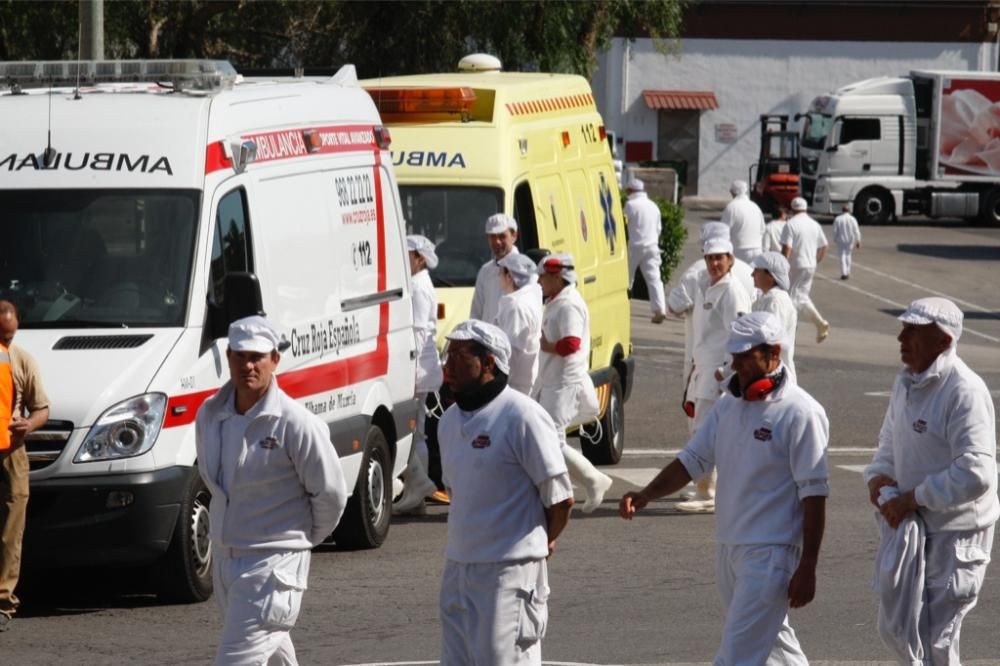 Incendio en ElPozo Alimentación