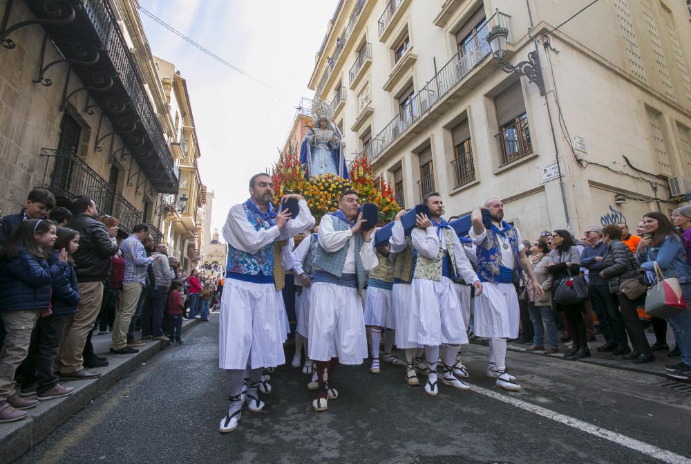 La Semana Santa alicantina concluye entre aleluyas.