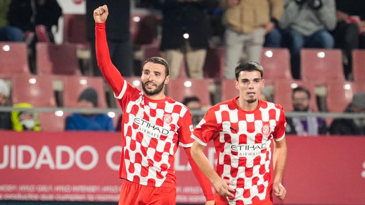 Abel Ruiz volvió a ver portería con el Girona