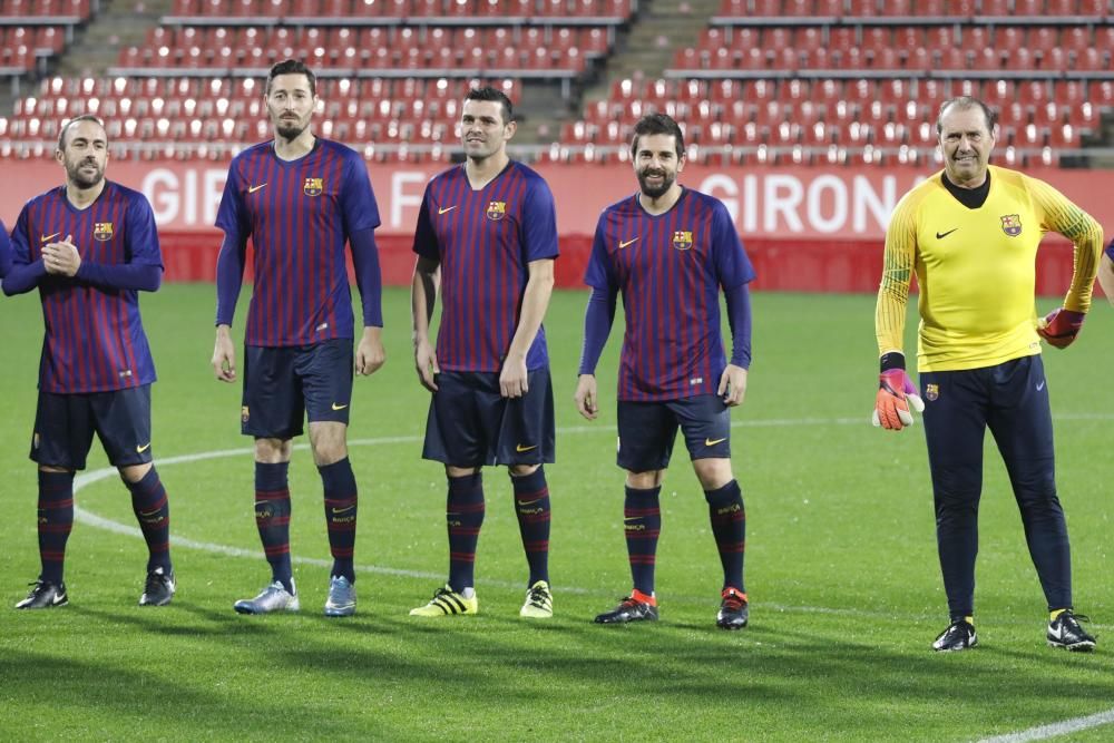 Partit entre veterans del Girona i del Barcelona