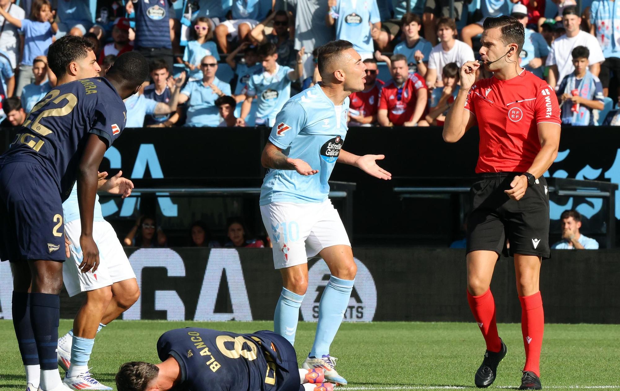 Las mejores fotografías del estreno liguero con victoria del Celta ante el Alavés