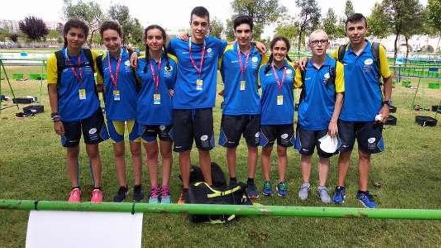 Asturias, sexta en el Nacional escolar de triatlón