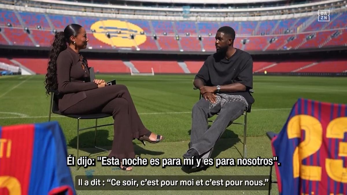 Umtiti cuenta la reacción de Neymar que le dejó descolocado